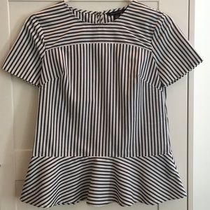 Banana Republic Petite peplum top
